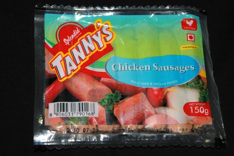 TANNYS Chicken Sausages, Shelf Life : 6-9days