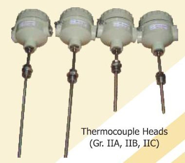 Aluminum Polished Flameproof Thermocouple Heads, Packaging Type : Carton, Plastic Bag