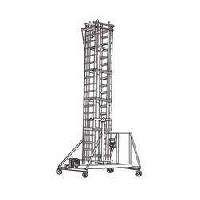 aluminum tilting tower ladder