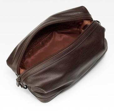 Leather Toiletry Bag