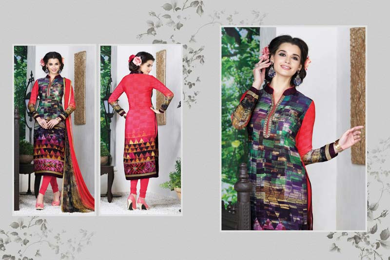 Franch Crape Beautiful Salwar Suit