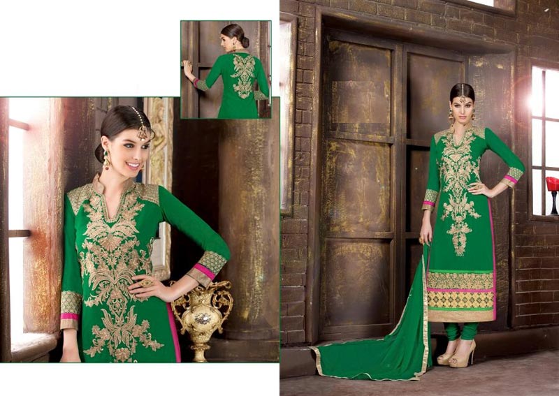 Green Salwar Suit