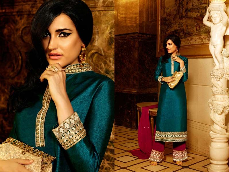 Pure silk online suit design