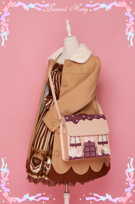 Chocolate Candy House- Sweet Harajuku Style Lolita Handbag/Crossbody B
