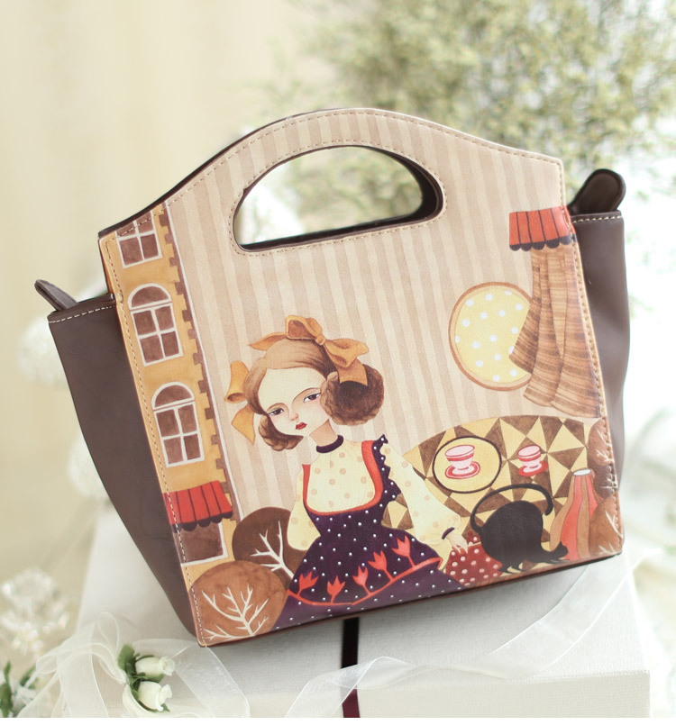 Cute Printed Handbag