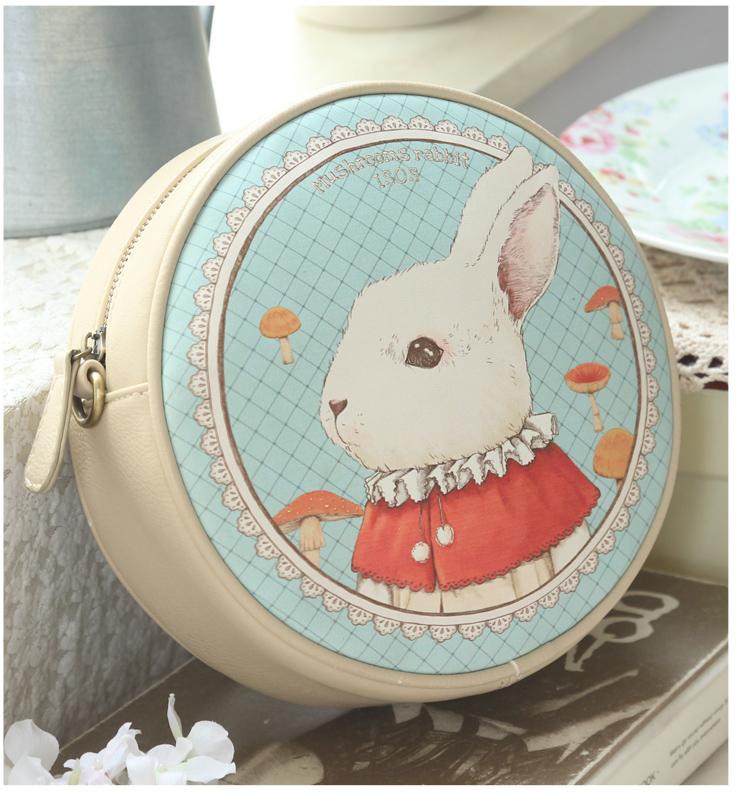 Printed cute rabbit mini bag