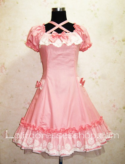 Retro Palace Lace Princess Classic Lolita Dress