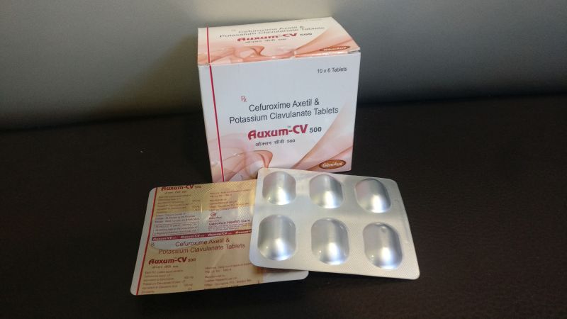 Cefuroxime and Clavulanate 500mg Tablets