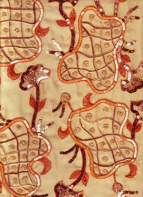 Georgette Silk Embroidery Fabric
