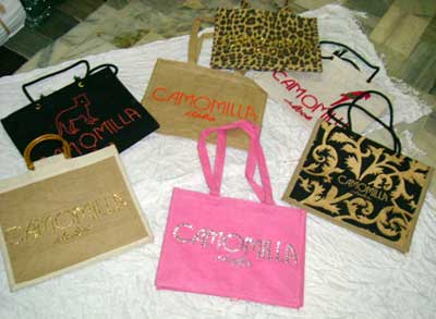 Plain Embroidery Handbags, Size : 28x16inch, 30x18inch