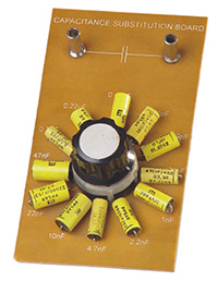 CAPACITANCE SUBSTITUTION BOARD
