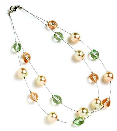 Beaded Necklace Bn - 009