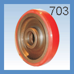 Polyurethane (PU) Series : (703/703-TP/704/708/753/754/758 wheel