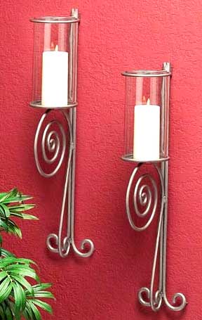 Glass Candle Stand - 04