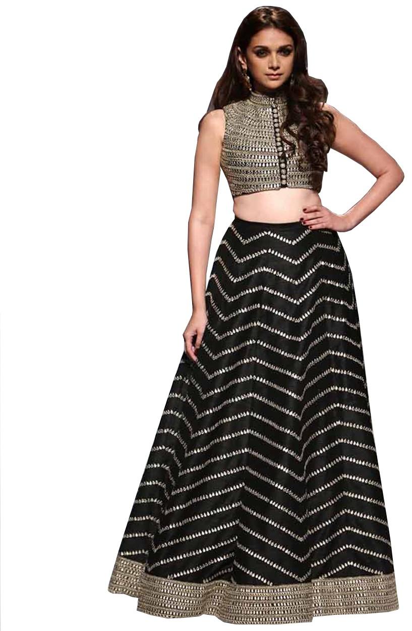 Aditi Rao Black Lehenga, Gender : Female