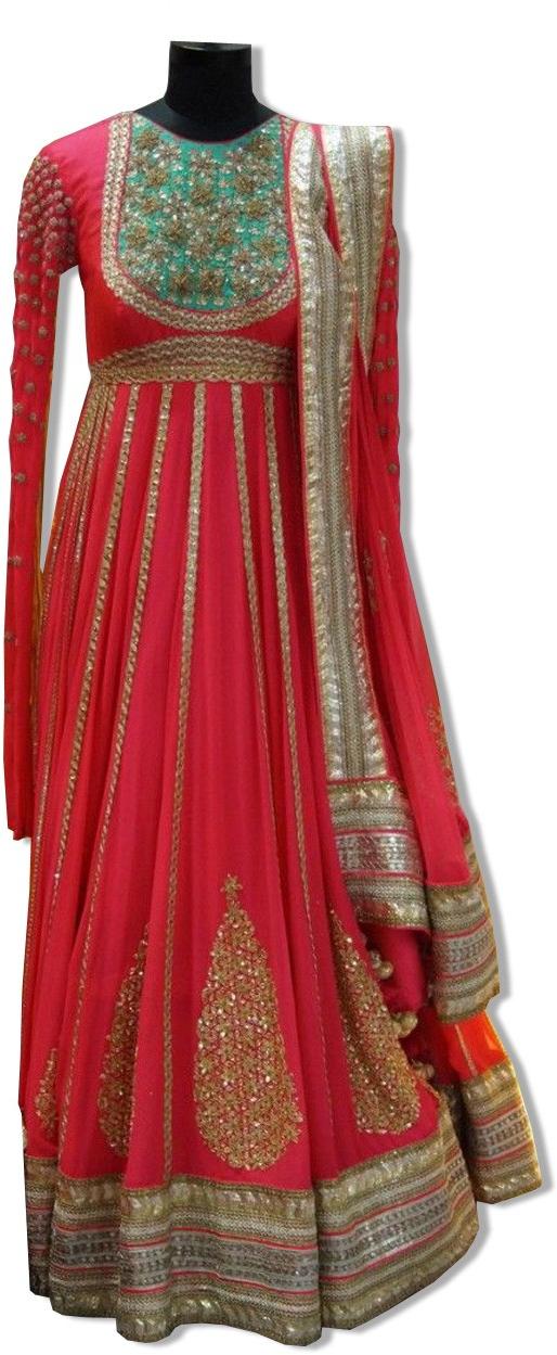 Anarkali Gota Patti Style Suit at USD 400 / Piece in Kanpur | Sulbha ...