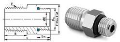 Hydraulic Hex Nipple