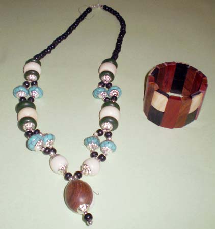 Resin Bead Necklace-13