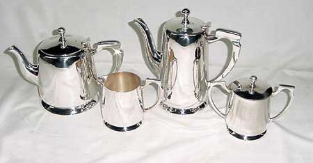 Metal Tea Set