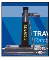 Ratchet Type Screw Jack With Traversing Base