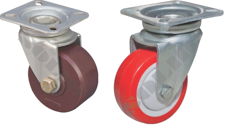 Round Metal Eyelet Caster Wheels, for Chairs, Sofa, Stool, Stretcher, Width : 10-20mm, 20-30mm