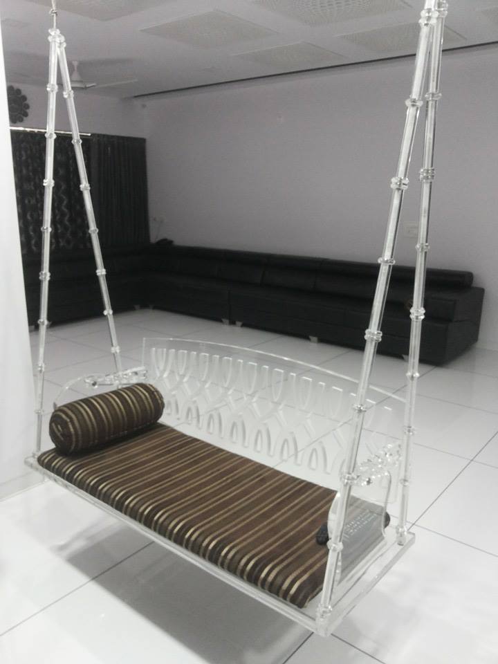 Acrylic Swing Chair Manufacturer In Gujarat India By Clara Acrylic