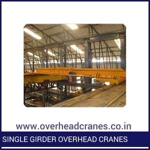 single girder overhead cranes