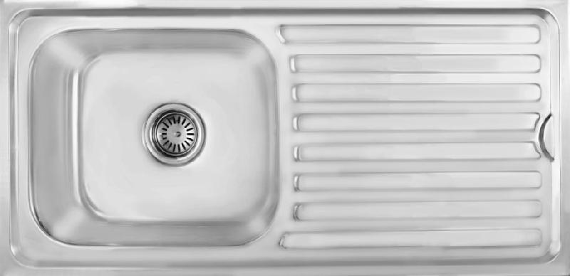 Smart Drain Bond Kitchen Sink With Drainboard