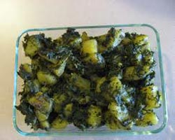 Frozen Aloo Palak