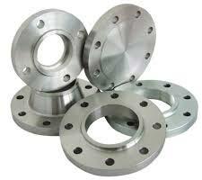 Polished stainless steel flanges, Shape : Round