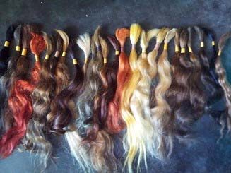 Various Blonde Bulk Colored Hair Extensions