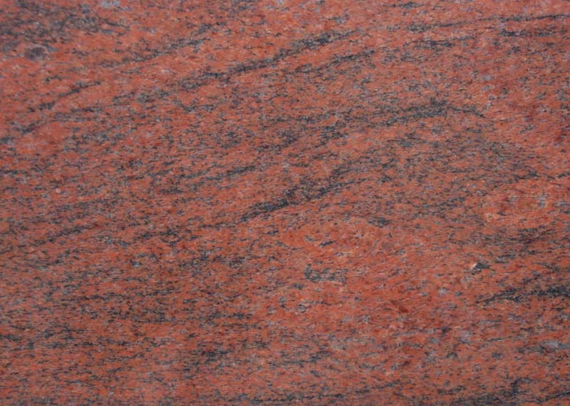 Bush Hammered Red Granites Slabs, Size : Multisizes