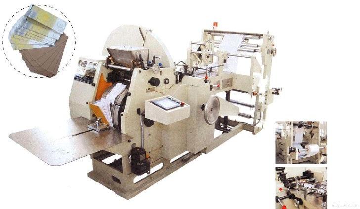 Paper food bag making machine, Certification : ISO 9001