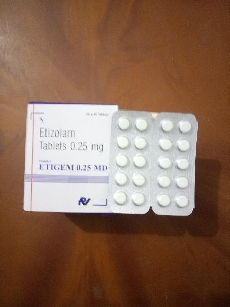 Etigem 0.25 MD Tablets