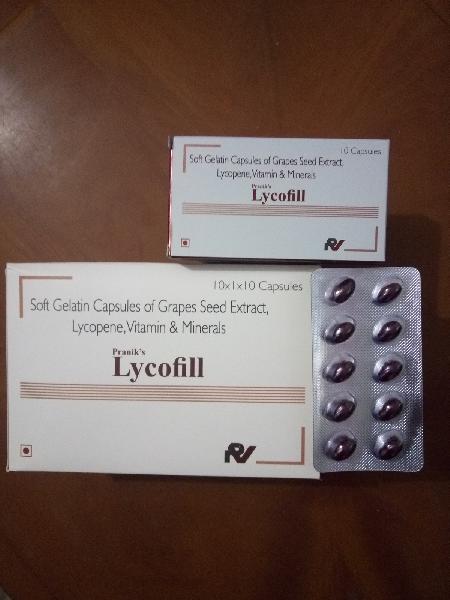 Lycofill Soft Gelatin Capsules