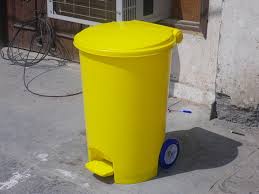 2 Wheeled Dustbin 55l