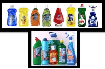 Liquid Detergent Bottles
