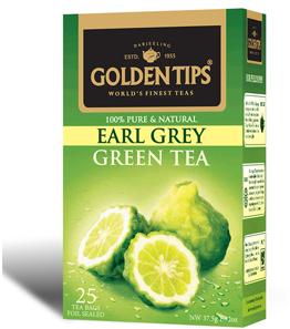 Golden Tips Earl Grey Green 25 Tea Bags