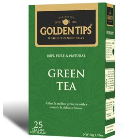 Golden Tips Green Tea 25 Tea Bags