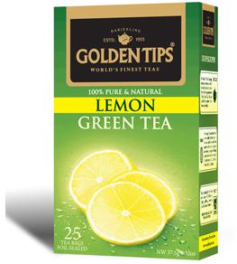 Golden Tips Lemon Green Tea 25 Tea Bags