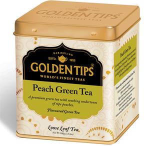 Golden Tips Peach Green Full Leaf Tea