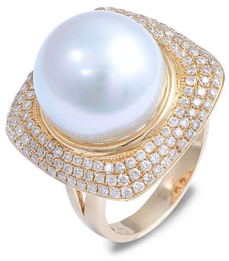 Pearl Ring at Best Price in Surat | Radhekrishna Jewels