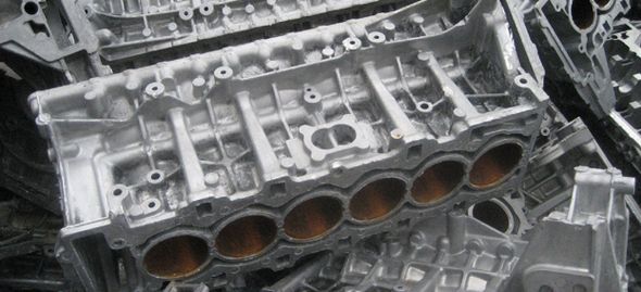 aluminum engine scrap