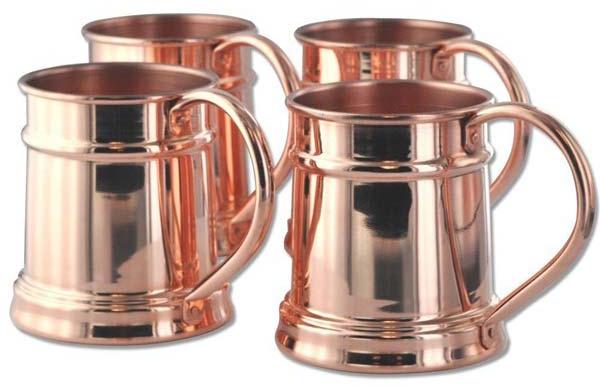 copper mugs