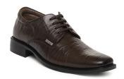 Men Brown Leather Smart Casual Shoes