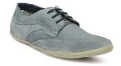 Men Grey Suede Casual Shoes