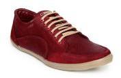 Men Red Casual Shoes