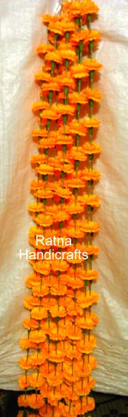 Artificial Marigold Flower Decorative Garlands