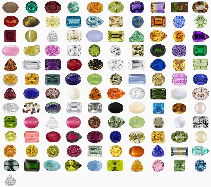 semi precious stones