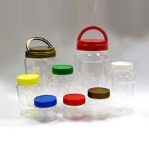 PP PET Plastic Jars, for Chemical, Pharmaceutical, Personal Care, Color : Transparent